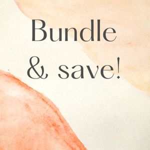 Save 15% when you bundle 3 items! 🤩